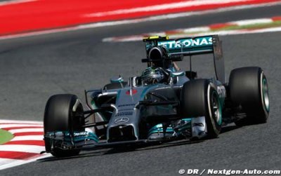 L’échappement de Mercedes n’a guère convaincu en bord de piste