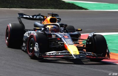 Italie, EL1&nbsp;: Verstappen en tête, Antonelli dans le mur