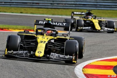 Renault F1 a tiré de la confiance de Spa pour viser ’gros’ à Monza