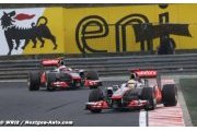 Hamilton et Button resteront à égalité
