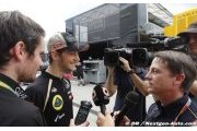 Q&A with Romain Grosjean - My first front row