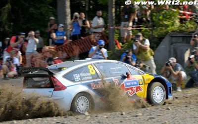 Sordo and Räikkönen brave the Welsh storm