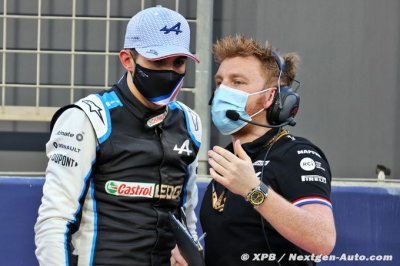Alpine F1&nbsp;: Ocon constate des progrès grâce à son nouvel ingénieur