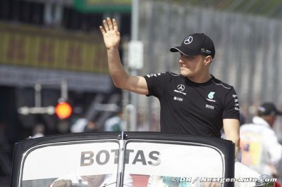 Bottas&nbsp;: C’est bien d’être déjà au niveau de Rosberg