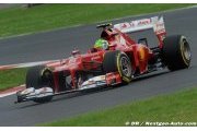 Massa termine au pied du podium