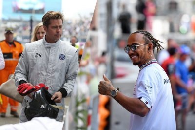 Hamilton produira le film d’Apple sur la F1 avec Brad Pitt
