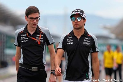 Force India très confiante de garder Sergio Perez