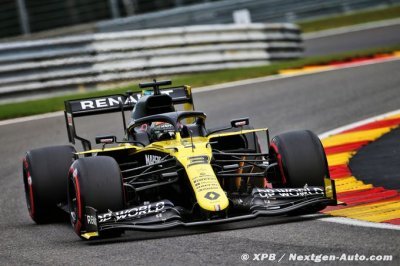 Pas de dégâts sur le moteur et la boîte de vitesses de Ricciardo