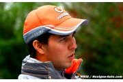 Perez ne veut pas courir en fond de grille