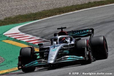 Mercedes F1 a ’fait un pas en avant important’ à Barcelone selon Wolff