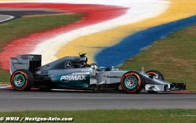 FP1 & FP2 Malaysian GP report: Mercedes