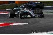 Hamilton leads dominant 1-2 for Mercedes in Barcelona