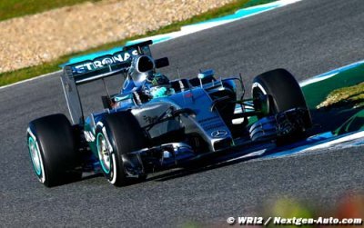 Essais de Jerez, jour 1&nbsp;: Rosberg domine déjà à la mi-séance