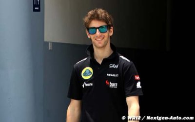 Grosjean a toujours des problèmes avec sa E21