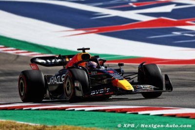 La Red Bull RB18 est ’déjà dans une bonne fenêtre’ à Austin
