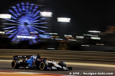 Williams F1 devance tout juste les pilotes Haas à Bahreïn