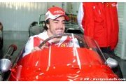 Alonso tries another Ferrari
