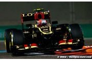Romain Grosjean termine au pied du podium
