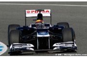 Williams ralentie par les vérifications d'usage