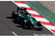 Les Caterham en manque d'adhérence