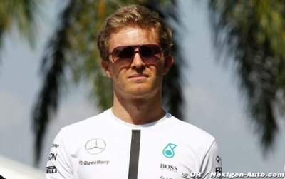 Rosberg a l’esprit un peu ailleurs ce week-end