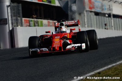 Barcelone II, jour 4&nbsp;: Vettel meilleur temps à la pause 