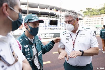 Szafnauer a apprécié le sang-froid de Vettel pour progresser