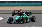 Caterham a l'espoir de revenir sur Marussia ce week-end