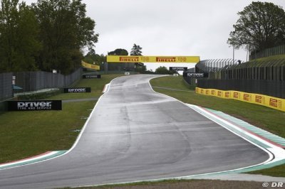 Les équipes de F1 n’iront pas sur le circuit d’Imola ce mercredi