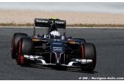 Van der Garde en piste à Barcelone pour Sauber 