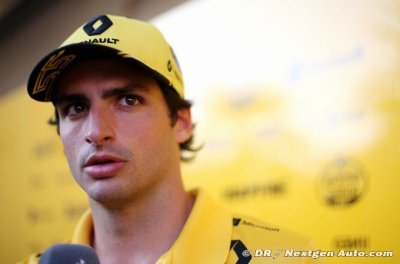 Sainz veut se concentrer sur sa dernière course avec Renault