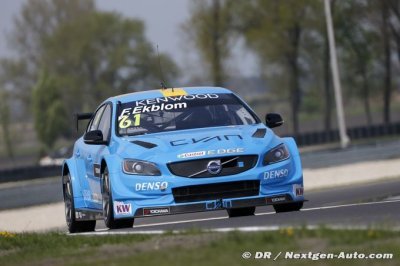 Slovakia Ring, Libres 1&nbsp;: les Volvo se montrent