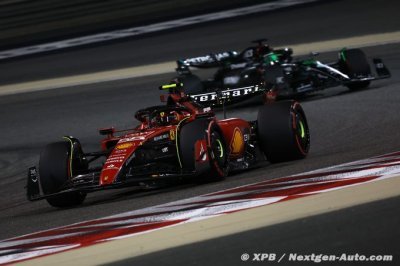 4e sur la grille, Sainz craint les Aston et les Mercedes F1 en course