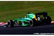 Une seule Caterham à l'arrivée