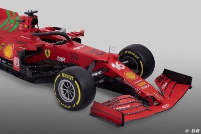 Le châssis de la Ferrari SF21 a été guidé par le nouveau moteur