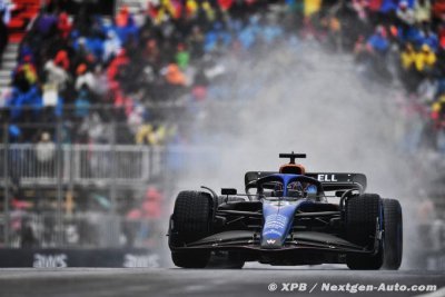 12e, Albon signe la meilleure qualification de Williams F1 cette saison