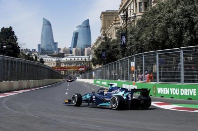 Baku, Qual.: Albon grabs first F2 pole in Baku qualifying