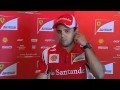 Video - Interviews with Alonso and Massa before Silverstone