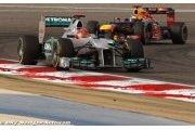 Michael Schumacher endures 5-place grid drop