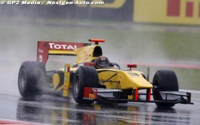 Davide Valsecchi fastest in rain hit GP2 Practice 
