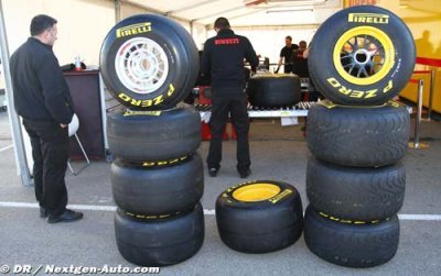 F1 teams sample Pirelli tyres in mixed conditions