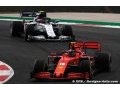 Binotto vise la troisième place pour Ferrari après une 'course positive'