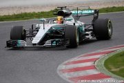Hamilton : Les essais se déroulent à merveille pour Mercedes