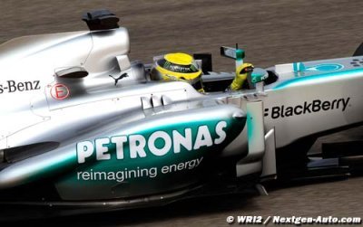 Rosberg impatient de jauger sa F1 W04 à Barcelone