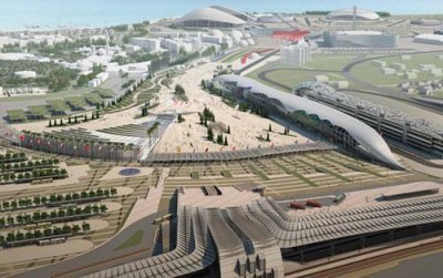 Les travaux avancent bien à Sotchi