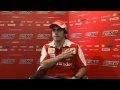 Video - Interviews with Alonso and Massa before Hockenheim