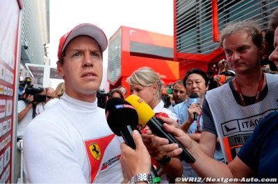 Vettel visera la victoire jusqu’à la fin de la saison
