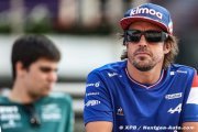 Alonso va se faire opérer dès le début de l'intersaison