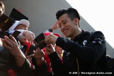 Guanyu Zhou devient pilote d’essais de Renault F1