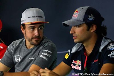 Sainz pense qu’Alonso va bien représenter les pilotes de F1